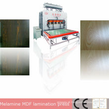 Certificado CE Máquina de prensa de laminação de laminação de melamina / Máquina de prensa térmica